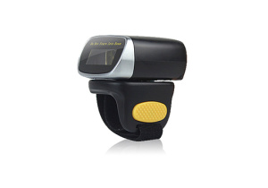 Беспроводный сканер-кольцо Mindeo CR40, 1D, SR, Bluetooth, чёрный фото 3