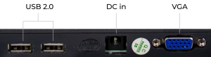 Сенсорный монитор POSCenter EVA-150 (15", 1024х768, VGA, P-CAP touch - USB_N, MSR_JPOS, 3м кабели VGA/USB/питание) черный фото 8