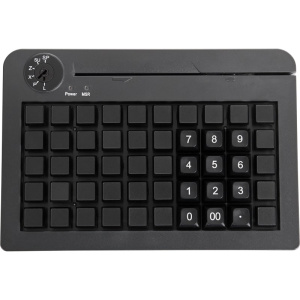 POS клавиатура PayTor KB-50, USB, Считыватель MSR, Черный фото 2