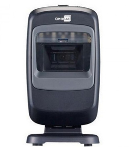 Сканер штрихкода Cipher 2210-USB 2D, настольный, с деактиватором EAS, USB, чёрный фото 3