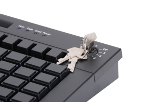 Клавиатура программируемая POScenter S67 Lite (67 клавиш, ключ, USB), черная, арт. PCS67BL фото 4