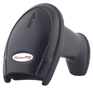 Сканер штрихкода GlobalPOS GP9400 B 2D, беспроводной, Bluetooth, USB, черный фото 2