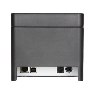 Принтер чеков Poscenter SP9 (80мм, 260 мм/сек, автоотрез, звук. сигнал, USB+LAN+ден.ящ.) черный фото 5