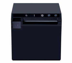 Чековый принтер АТОЛ Jett, черный, USB, LAN, БП.