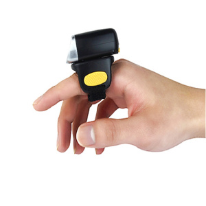 Беспроводный сканер-кольцо Mindeo CR40, 2D, SR, Bluetooth, чёрный фото 2
